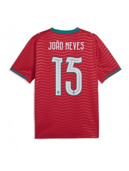Portugal Joao Neves #15 Replika Hemmakläder VM 2026 Kortärmad